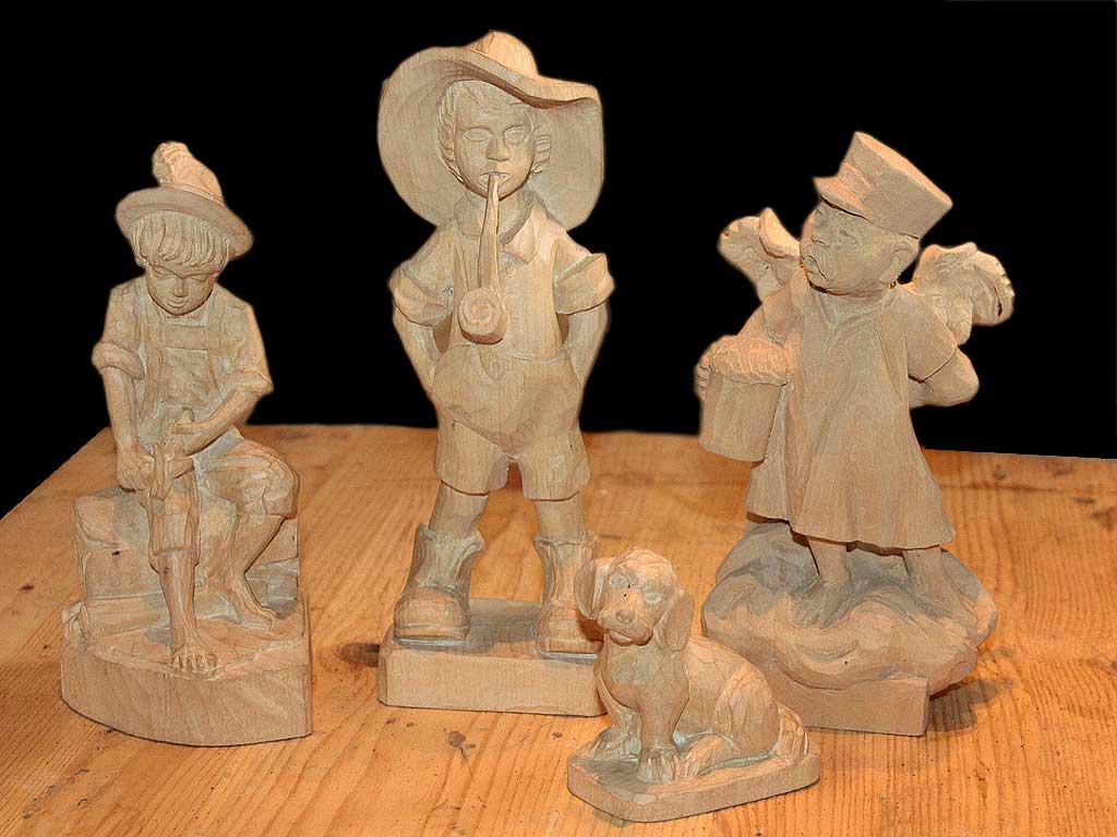 Figuren und Krippen Übersicht - Schnitzerei Tanner - Schnitzerei Tanner